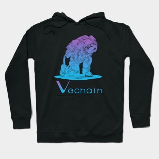 Vechain coin Crypto coin Crytopcurrency Hoodie